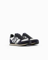 Armani Exchange Men’s Sneakers ECO-SUEDE Navy/Jet Set/Off-White